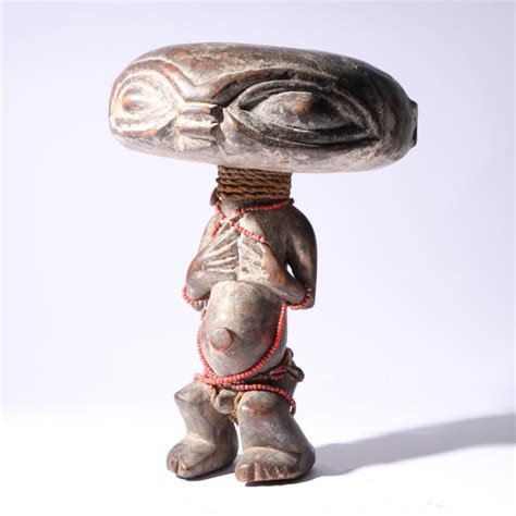 At Auction African Tribal Tikar Pygmy Fetish Figure Cameroon X