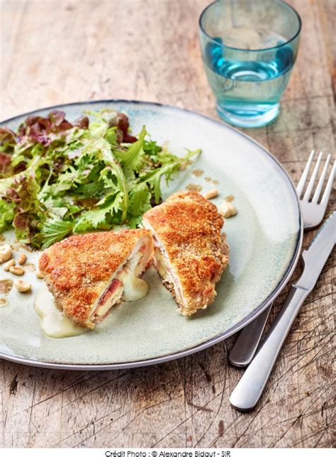 Cordon Bleu Au Reblochon Volaille Fermi Re Et Chapelure Aux Fruits