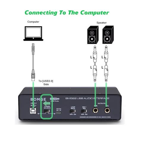 Interfaz De Audio Usb Active Bomge Bmg22