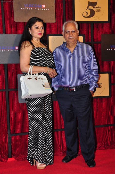 Kiran Juneja Ramesh Sippy At Viacom Bash On Th June Kiran