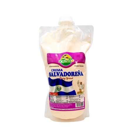 Crema Salvadoreña Pouch Grande De Mi Pueblo