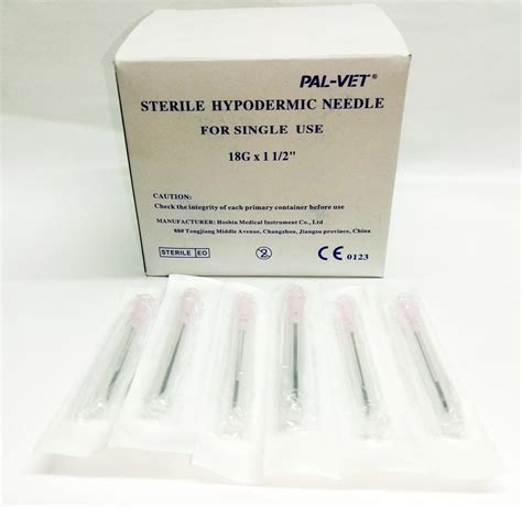 Disposable Hypodermic Needles G18x 1 5 Medilink Vet Suppliers