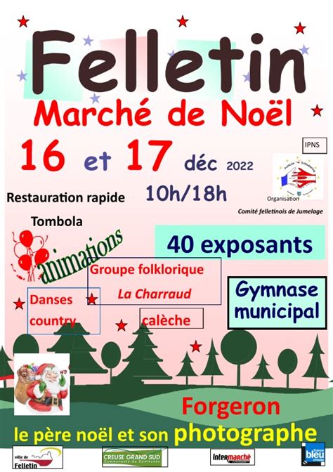 Marché de Noël et déballage des commerçants tout un programme pour