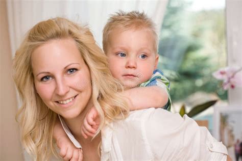 Mother Grown Son Stock Image Image Of Mature Elderly 531319