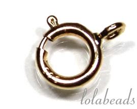 14 Krt Gouden Veerring Ca 6mm Slotjes 14 Krt Goud Ilona S Silver