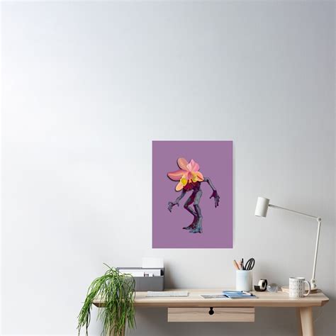 Stranger Things Demogorchid Demogorgon Orchid Poster For Sale By