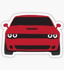 Dodge Challenger Stickers | Redbubble