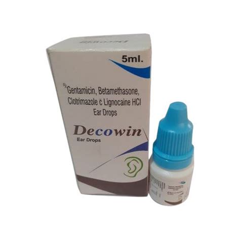 Decowin Gentamicin Betamethasone Clotrimazole C Lignocaine Hcl Ear