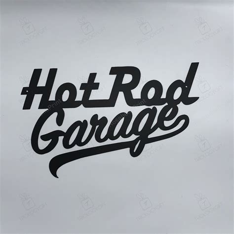 Hot Rod Garage Sign Metal Hot Rod Sign Garage Sign Decorations ...