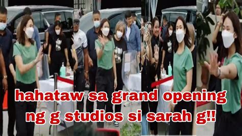 Omg Grabe Hahataw Pala Ngayong Gabi Sa Grand Opening Ng G Studios Si