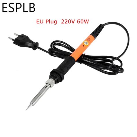 ESPLB Orange Electrical Soldering Iron US EU Plug 110V 220V 60W