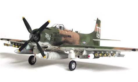 Pro Built Model Douglas A J Skyraider Usaf Pre Order Ebay