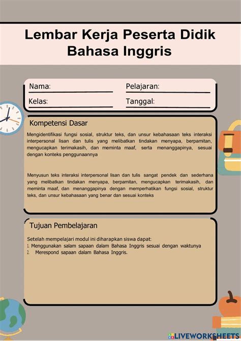 7020505 Lkpd Bahasa Inggris Kelas 7 Reza Fahlevi