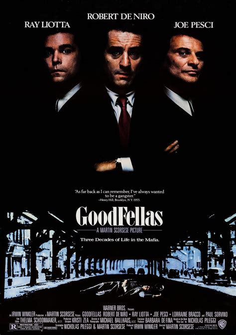 Goodfellas Movie Poster - Classic 90's Vintage Poster