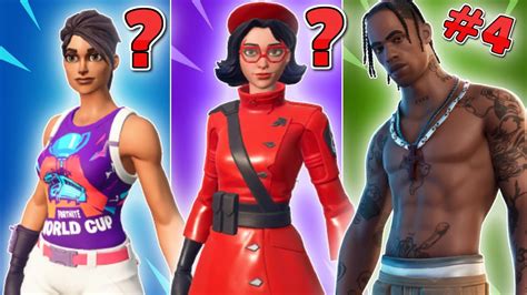 10 Fortnite Skins Combos That Might Never Come Back [10 Rare Skins