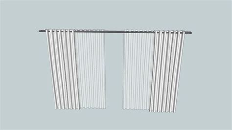 curtains  warehouse curtain warehouse curtains sketchup model