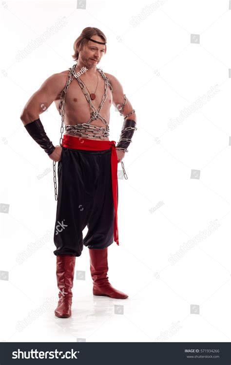 Actor Athlete Man Trousers Naked Torso Stock Photo Shutterstock