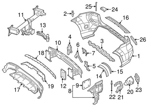 Mercedes Benz Bumper Cover Mb Oem Parts