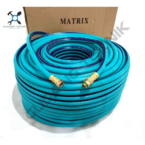 Jual Selang Angin Kompresor 50 Meter 8 5mm 5ply Sumura Matrix 1 Roll High Pressure Spray Hose