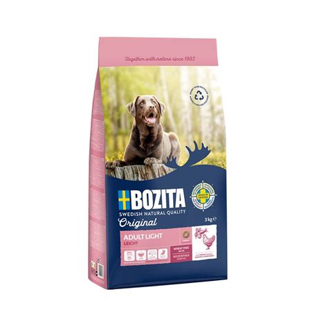 Bozita Original Adult Light 12kg Sucha Karma Z Kurczakiem Dla Psów Z