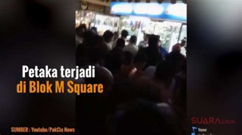 Horor Ini Video Lift Jatuh Di Blok M Square