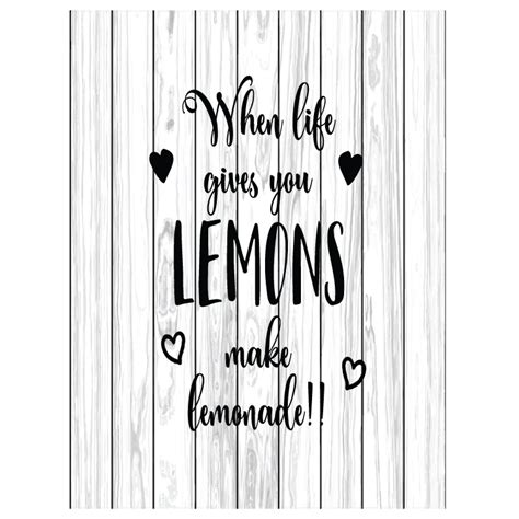 When Life Gives You Lemons Make Lemonade Printshoppen Dk