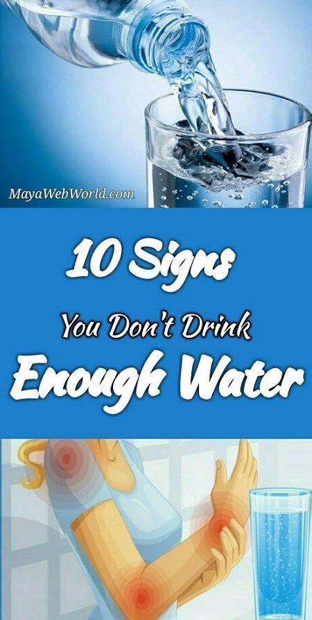 Here Signs You Dont Drink Enough Water Kok Vannak Not Drinking