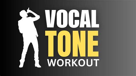 Daily Vocal Exercises To Improve Your Singing Tone Youtube