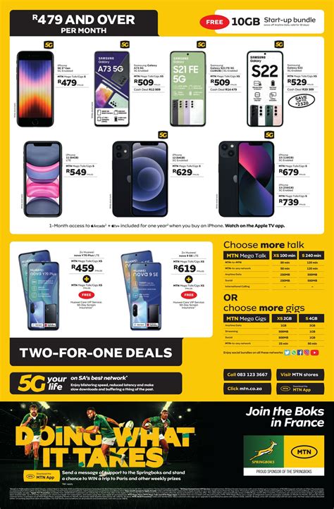 Mtn Promotional Leaflet Valid From To Page Nb Za