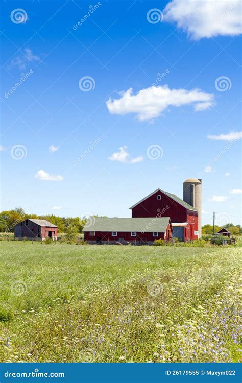 American Farm Stock Image Image Of Agricultural Grass 26179555