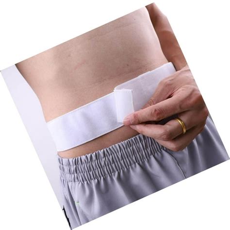 Freestylehome Peritoneal Dialysis Belt With Bag Protection Belt Pd Band For Men Women White