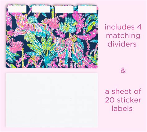 Lilly Pulitzer Binder Cover Templates Purple