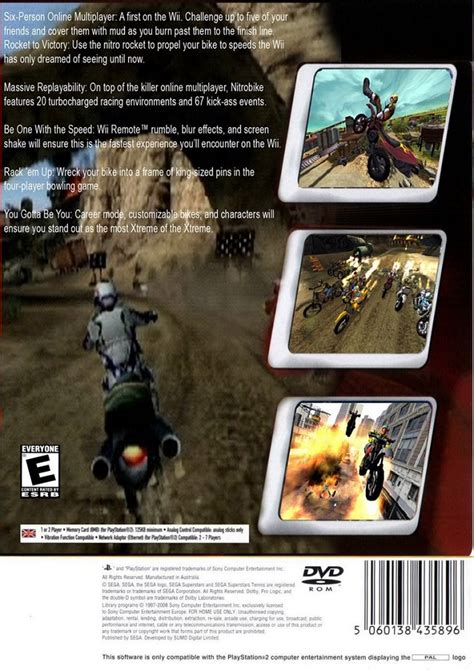 Nitrobike Sony Playstation 2 Game