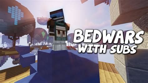 Some Solo Bedwars Today Bedwars Live With Subscribers Pika Network