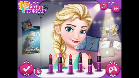 Juego Para Vestir A Elsa De Frozen Princesas Disney