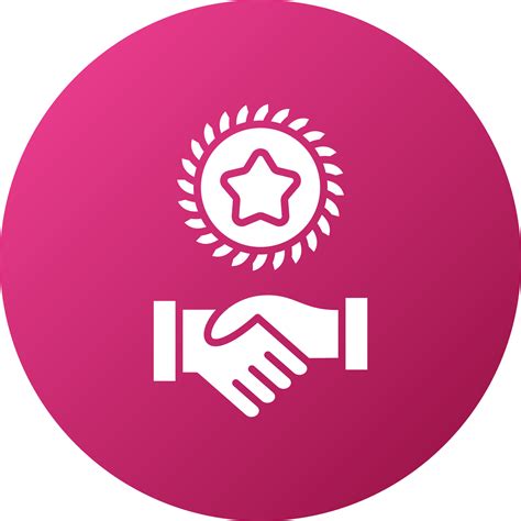 Handshake Icon Style 21800069 Vector Art at Vecteezy