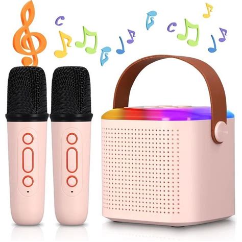 Machine De Karaok Pour Enfants Microphone Jouet De Karaok