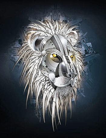 Lion Khanda Wallpaper