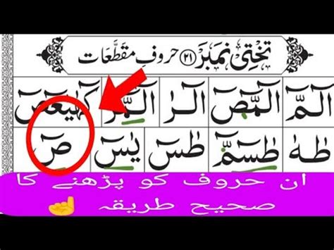 Haroof E Muqataat Huroof E Muqattat Kya Hai How To Read Huroof E