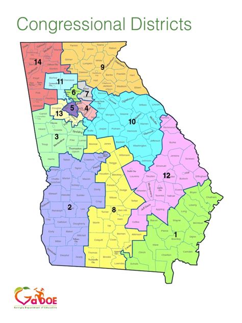 Georgia Congressional Districts Pdf