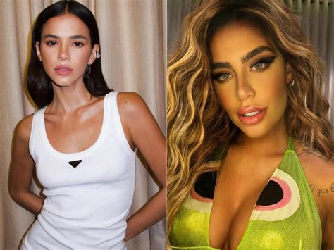 Bruna Marquezine se pronuncia após polêmica envolvendo Rafaella Santos