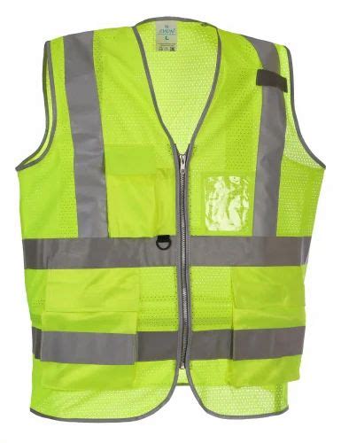 Polyester Green Reflective Safety Jacket At Rs 535 In Ghaziabad Id 2852540624288