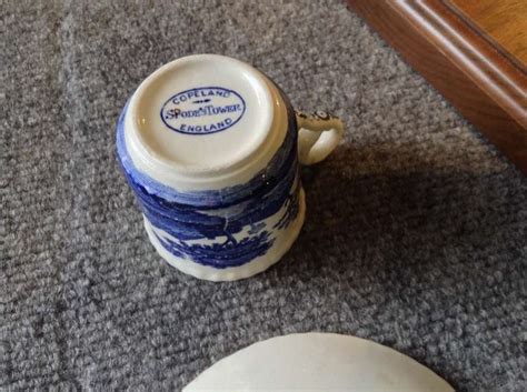 Copeland Spode S Tower Demi Tasse Cups Saucers Set Of 6 At 1stDibs