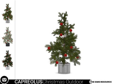 The Sims Resource Capreolus Christmas Tree