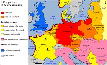 L Europe Sous La Domination Nazie Assistance Scolaire Personnalis E