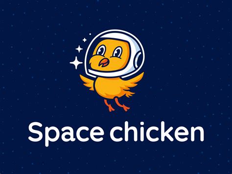 Space chicken by Tomáš Vachuda on Dribbble