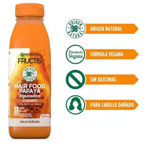 Garnier Fructis Hair Food Champ Papaya Ml Atida