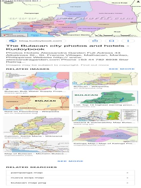 Bulacan Map - Google Search | PDF