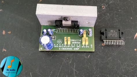 How To Amplifier Audio Ic Changing Ic Replacement Tda Ic Board