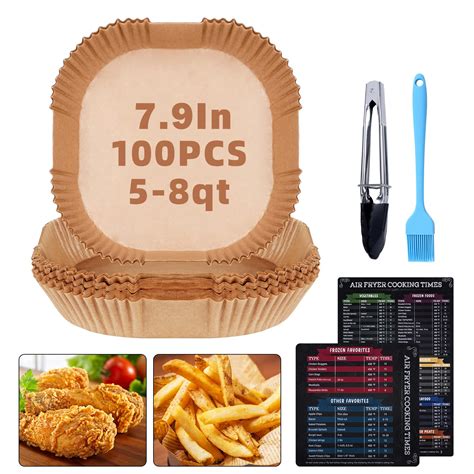 Buy Air Fryer Liners Disposable Pcs Airfryer Liners Square